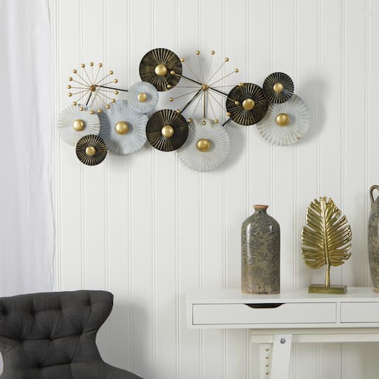 3.5ft. x 2ft. Urban Layered Metal Wall Art Decor